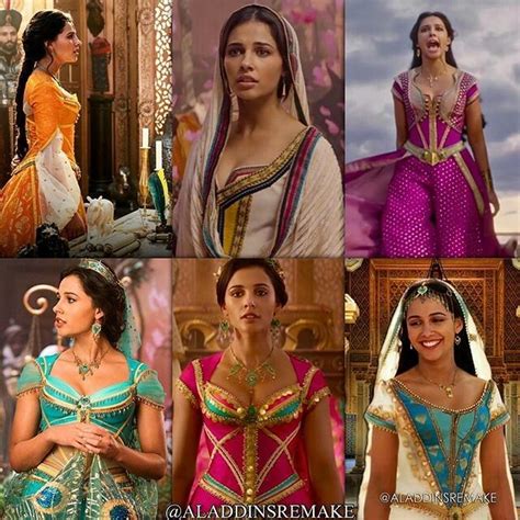 Princess Jasmines Beautiful Costumes Aladdin 2019 Disney Princess