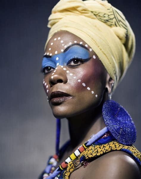 Fela Queens Asikere Afana African Tribal Makeup Tribal Makeup