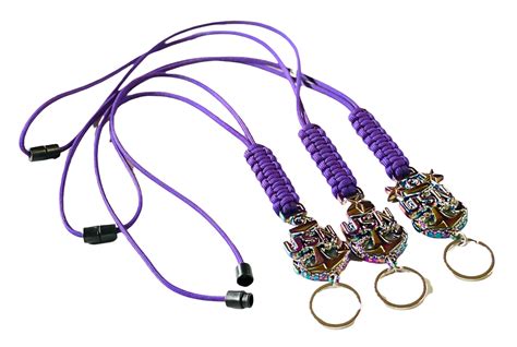 Usn E7e8e9 Oil Drip Anchor With Purple Paracord Lanyard Etsy