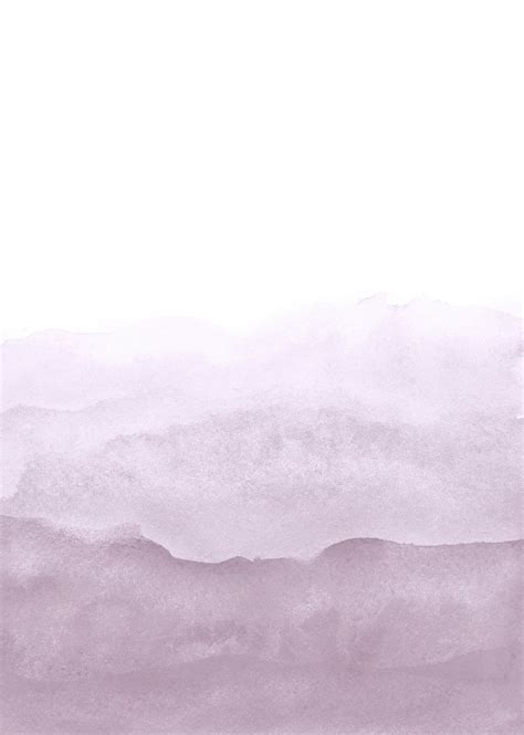 Lilac Ombre Watercolor Pastel Background Wallpapers Watercolor