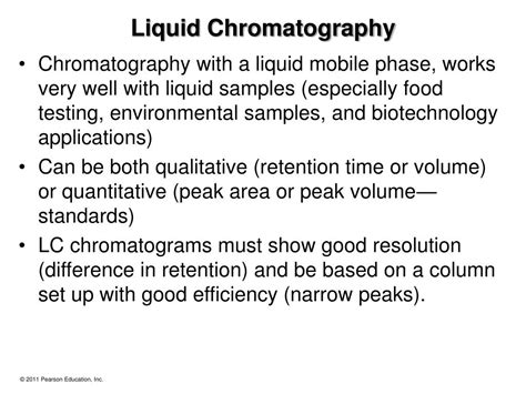 Ppt Liquid Chromatography Powerpoint Presentation Free Download Id