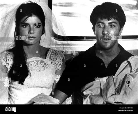 The Graduate Katharine Ross Dustin Hoffman 1967 Stock Photo Alamy