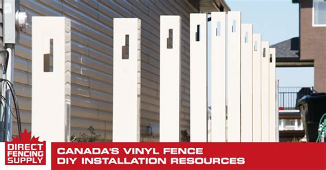 Make sure to take accurate measurements so the fence sections fit within the posts. DIY Vinyl Fence Installation Instructions | Direct Fencing Supply