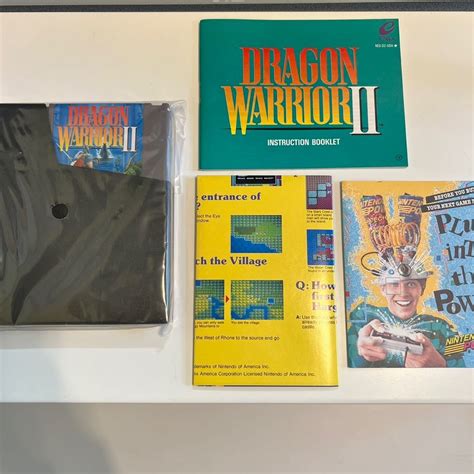 海外版ファミコン Nes Dragon Warrior2 北米版 ドラゴンウォーリアー2 ドラゴンクエスト2ロールプレイング｜売買された