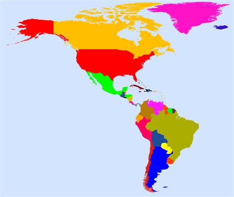 Vector Gratis Mapa América Continentes Imagen Gratis En Pixabay