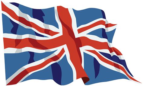 United Kingdom Flag In The Wind Permaclipart
