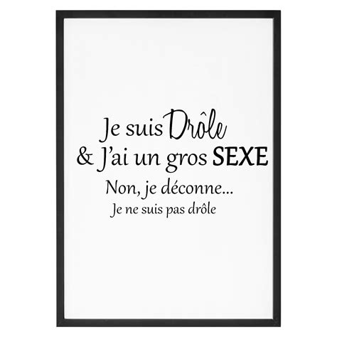 Affiche Gros Sexe La French Touch