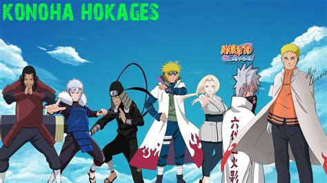 All Naruto Hokages By Evilgeniusartt Naruto Anime Manga