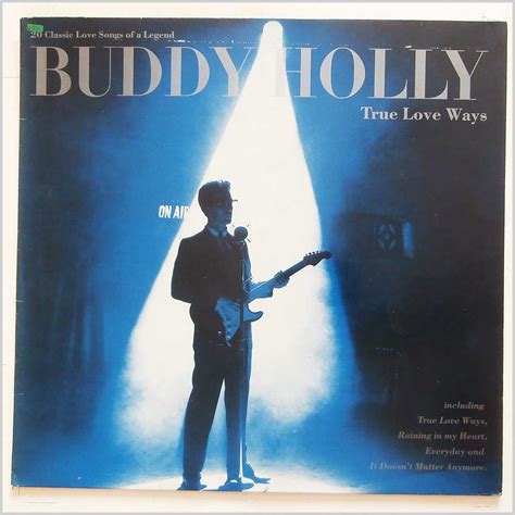 Buddy Holly True Love Ways Vinyl Records Lp Cd On Cdandlp