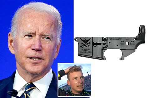 Lets Go Brandon Gun Parts With Fk Joe Biden Safety Modes Being