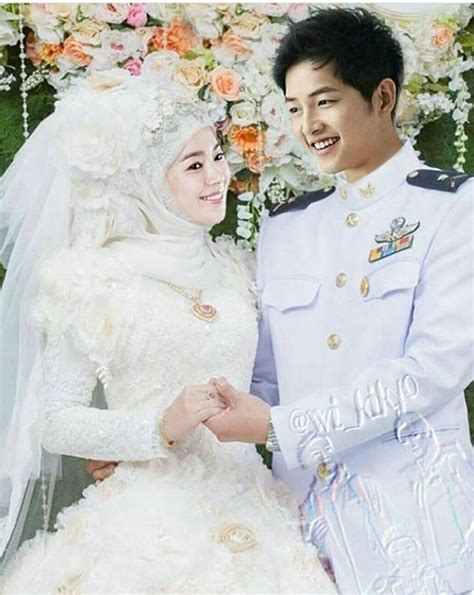 An aerial photo of the wedding venue at the shilla hotel shows that the couple has chosen to get married in a local, traditional location outdoors. Song Joong Ki And Song Hye Kyo's "Photoshopped" Wedding ...