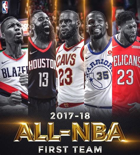 Born on 19 july 1962. 2017-2018 All NBA First team Damian Lillard, James Harden ...