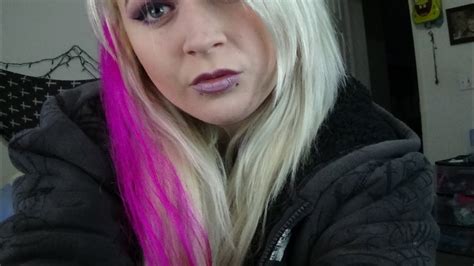 Splat Pink Fetish Hair Dyereview On Blonde Hair Youtube