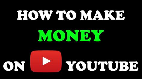 How To Earn Money On Youtube 5 Tips For Beginners Youtube