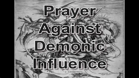 Prayer Against Demonic Influence Youtube
