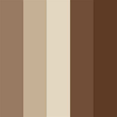 20 Shades Of Brown Paint Color Chart Pimphomee
