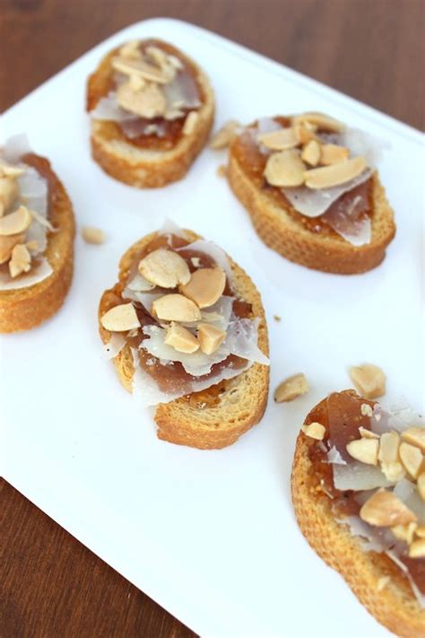 Fig And Manchego Crostinis Easy And Chic Appetizer To
