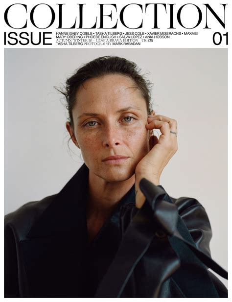 tasha tilberg covers collection issue fall winter 2019 costa brava edition editorial layout