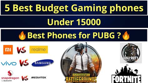 Best Budget Gaming Phones Under 15000। Best Phones For Pubg। Snapdragon