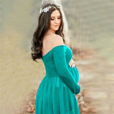 Maternity Photography Props Shoot Maxi Maternity Dress Maternity Gown