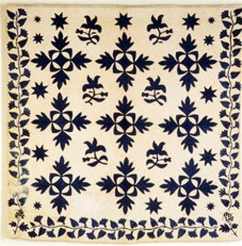 Becky Brown Reproduction Block Vintage Indigo Print From Early 19th