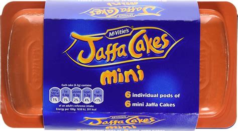 Mcvities Mini Jaffa Cakes 6 Pods Uk Grocery