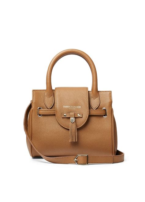 Fairfax And Favor Leather Mini Windsor Handbag Ladies From Humes