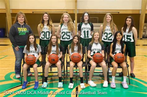 Dca 2019 2020 Middle School Girls Basketball Denton Calvary Academy