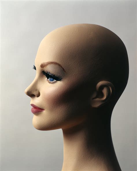 1970s Profile Of Bald Female Mannequin Head Posters And Prints By Corbis