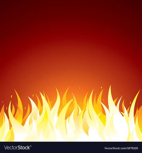 Free Download Fire Background Template For Text Or Design Vector Image