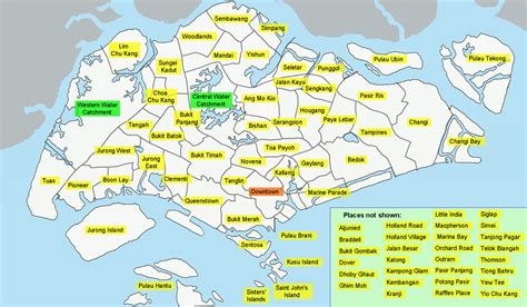 Www.streetdirectory.com.ph the most comprehensive philippines map and businesses. Singapore Map By Region