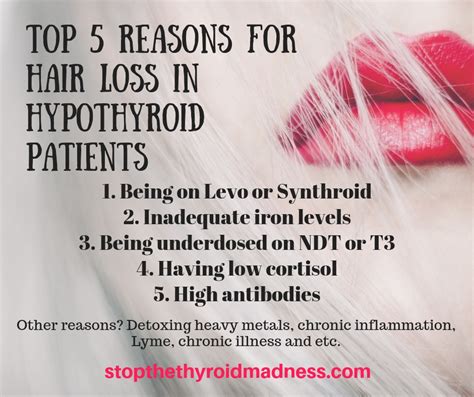 Help I Have Hair Loss Stop The Thyroid Madness