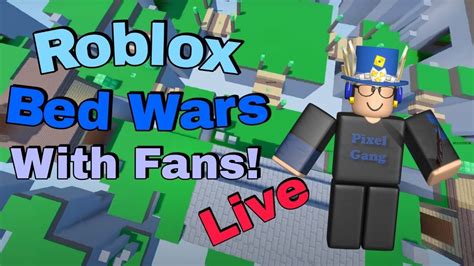 Roblox Bed Wars With Fans Youtube
