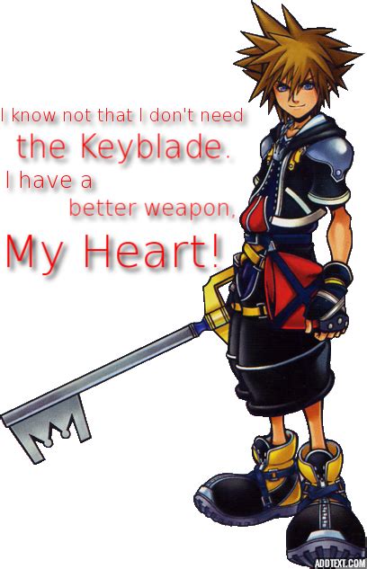 Kingdom Hearts Quote Sora Kingdom Hearts Kingdom Hearts Quotes Kingdom Hearts Worlds Tetsuya