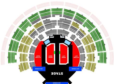 Araneta Coliseum Seating Chart A Visual Reference Of Charts Chart Master