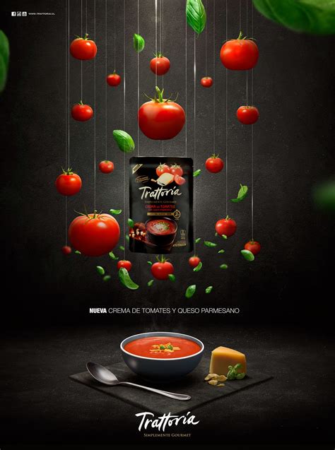 Cremas Trattoria Food Packaging Design Food Poster Food Graphic Design