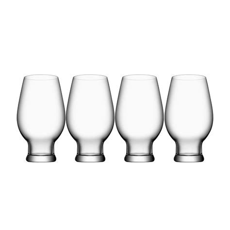 Beer Ipa Glass Set Of 4 Orrefors Touch Of Modern