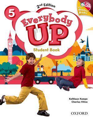 Підручник з online student's zone, зошит, зошит з online workbook. Everybody Up 2nd Edition Level 5 Student Book with CD Pack ...