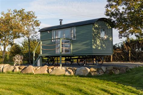 Glamping North Wales At Brook Cottage Shepherds Huts