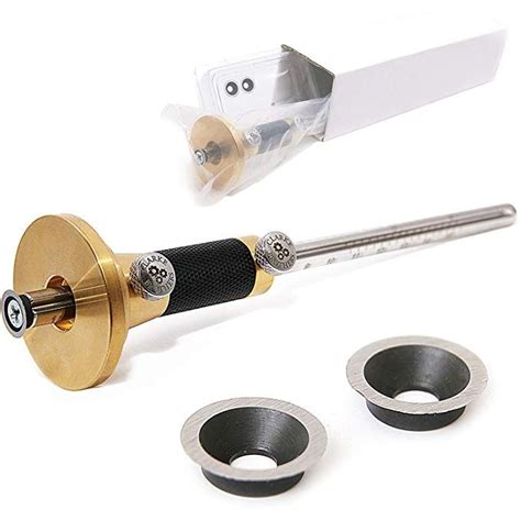 Wheel Marking Gauge Woodworking Set Graduated Inch And Mm Scale With