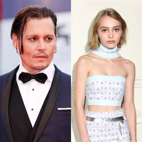 Johnny Depp Quite Worried About Daughter Lliy Roses Modelling Career
