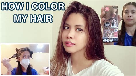 How I Color My Hair Hairfix Chestnut Brown Gone Wrong Youtube