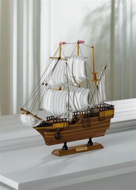 Fathers Day T Replica Nautical Wooden Historical Mayflower Ship