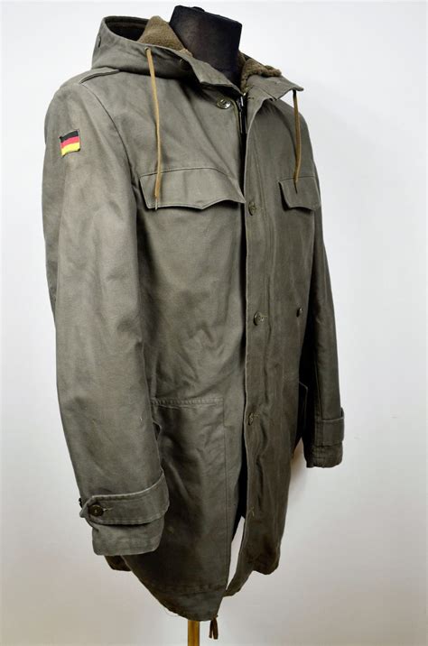 German Army Parka With Removable Liner Olive Green Jacket Ebay с