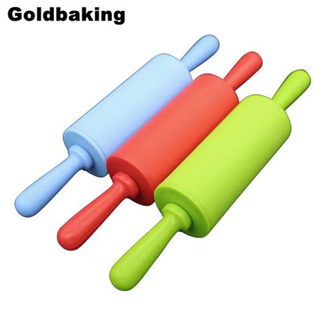 Small Plastic Rolling Pin Plastic Toy Rolling Pin Silicone Children