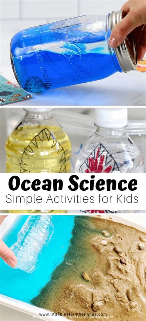 Fun Ocean Activities For Preschoolers Preschool Science Activities