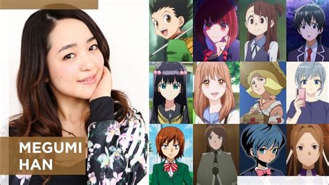 Megumi Han 潘 めぐみ Top Same Voice Characters Roles Videos Wacoca