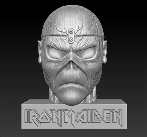 3d File Eddie Iron Maiden・3d Printing Model To Download・cults