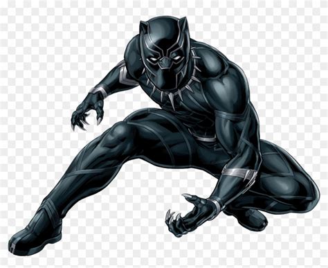 Black Panther Logo Marvel Black Panther Clipart Hd Png Download