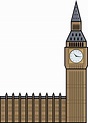 Gran Ben Dibujos Animados Londres - Gráficos vectoriales gratis en ...
